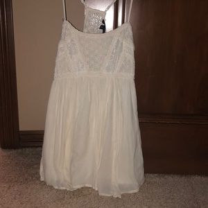 American eagle white mini dress